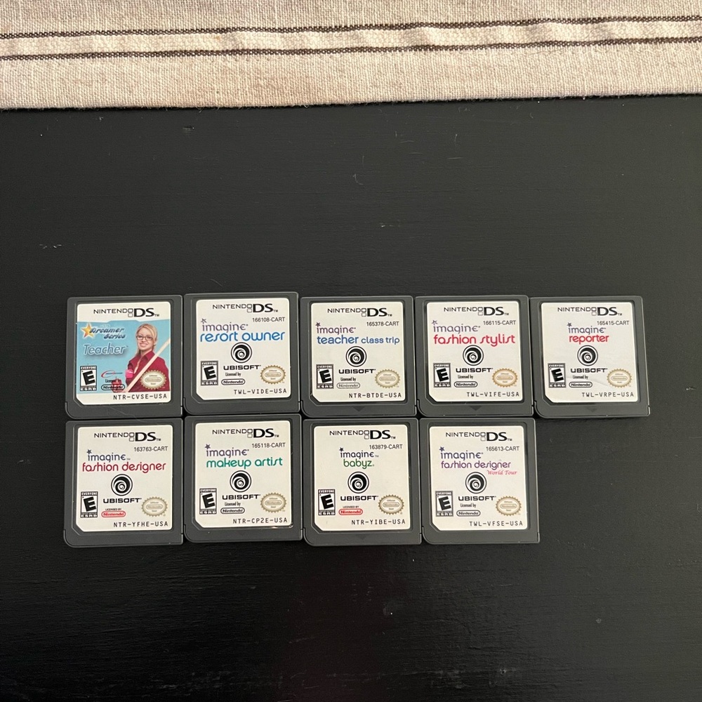Nintendo Imagine ds games + extra teacher ds game